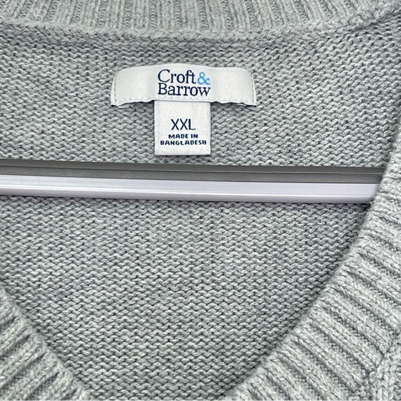Croft & Barrow V Neck Sweater - Picture 3 of 6